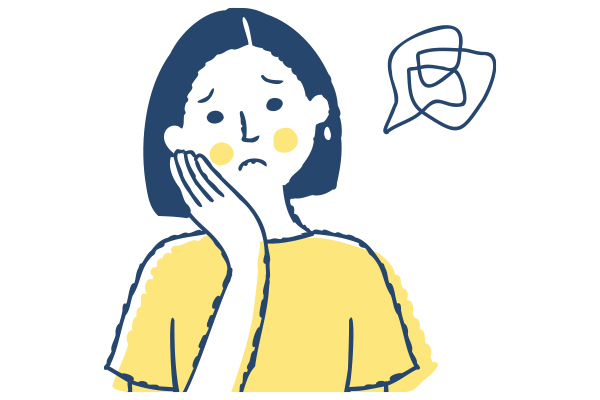 社労士に相談せず一人で悩んでいる様子